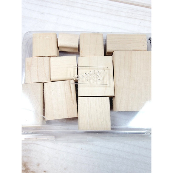 Stampin' Up Two-Step Stampin' Bug Builders Wood Rubber Stamps 2002 Insects NEW - Picture 4 of 5